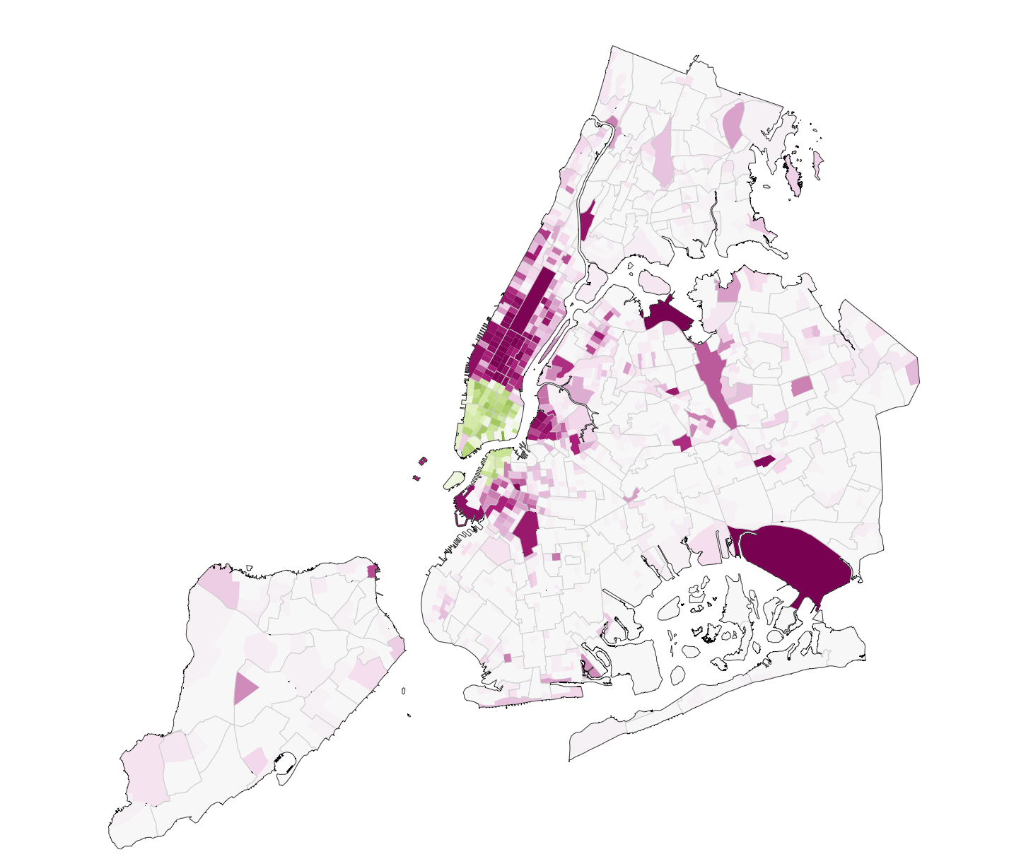 Where do locals go in NYC? · Erik Bernhardsson